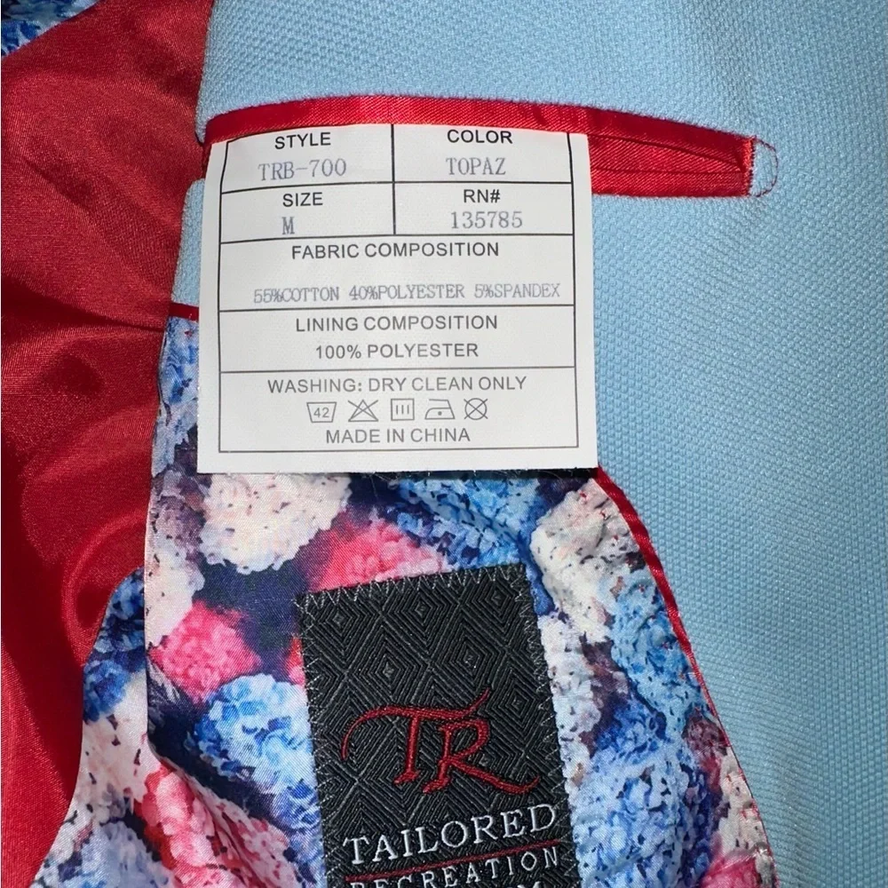 Light Blue Men's Blazer